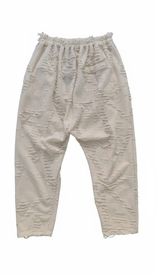 👖 WOLLWEIẞE BAGGY HOSE IM DESTROYED LOOK