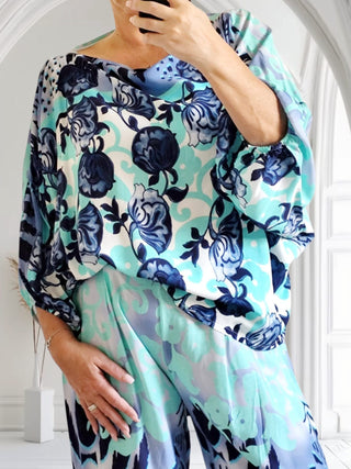 Zweiteiliges Set – Bluse & Hose TU Größe 36 bis 42