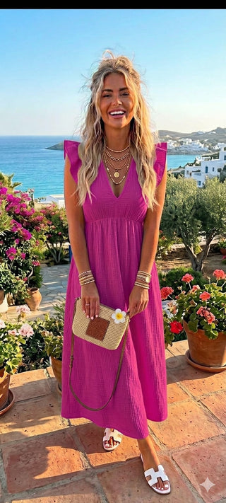 🦋 KLEID NALA – SCHMETTERLINGSÄRMEL (K226)
