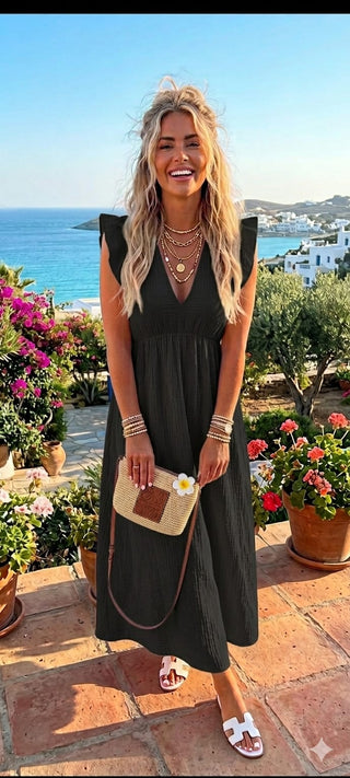 🦋 KLEID NALA – SCHMETTERLINGSÄRMEL (K226)