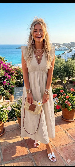 🦋 KLEID NALA – SCHMETTERLINGSÄRMEL (K226)
